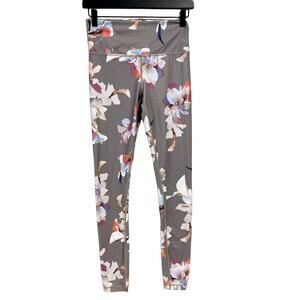 Athleta | Elation Paradise Floral Leggings Gray | ST Small Tall